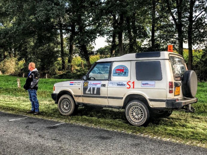 Disco als S1 "sleepauto" Hellendoorn rally 2017
