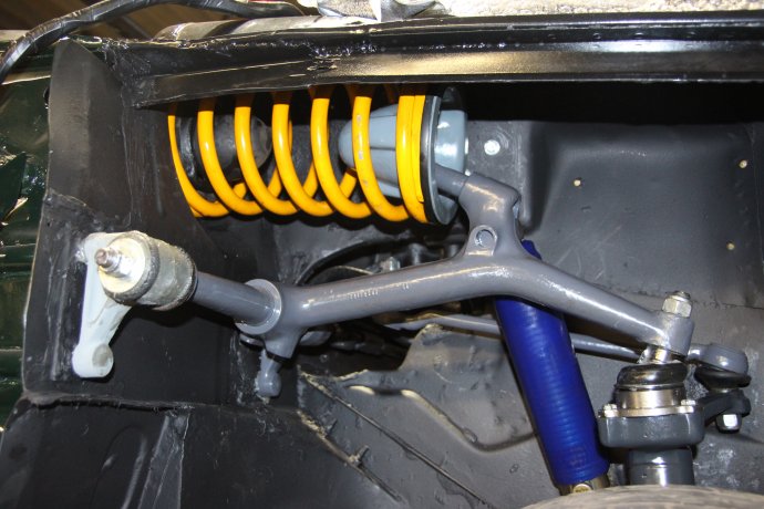 Rover P6 3500 voorwielophanging revisie