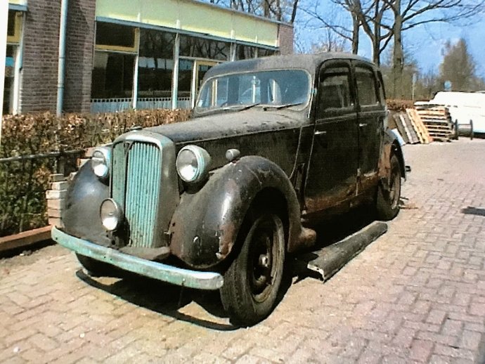 Rover P3 75 1948 - "een projectje...."