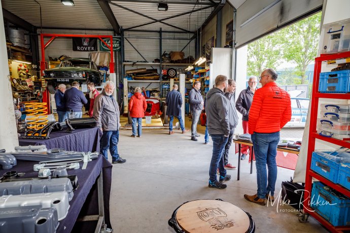 SFEER IMPRESSIE : Classic-Rover werkplaats ...